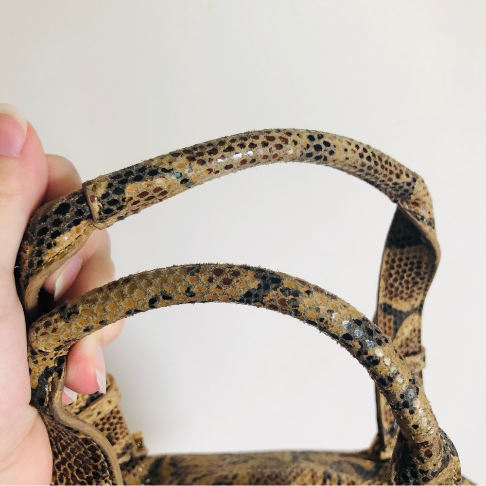 Tory Burch Python Snakeskin Satchel Shoulder Bag - image 6